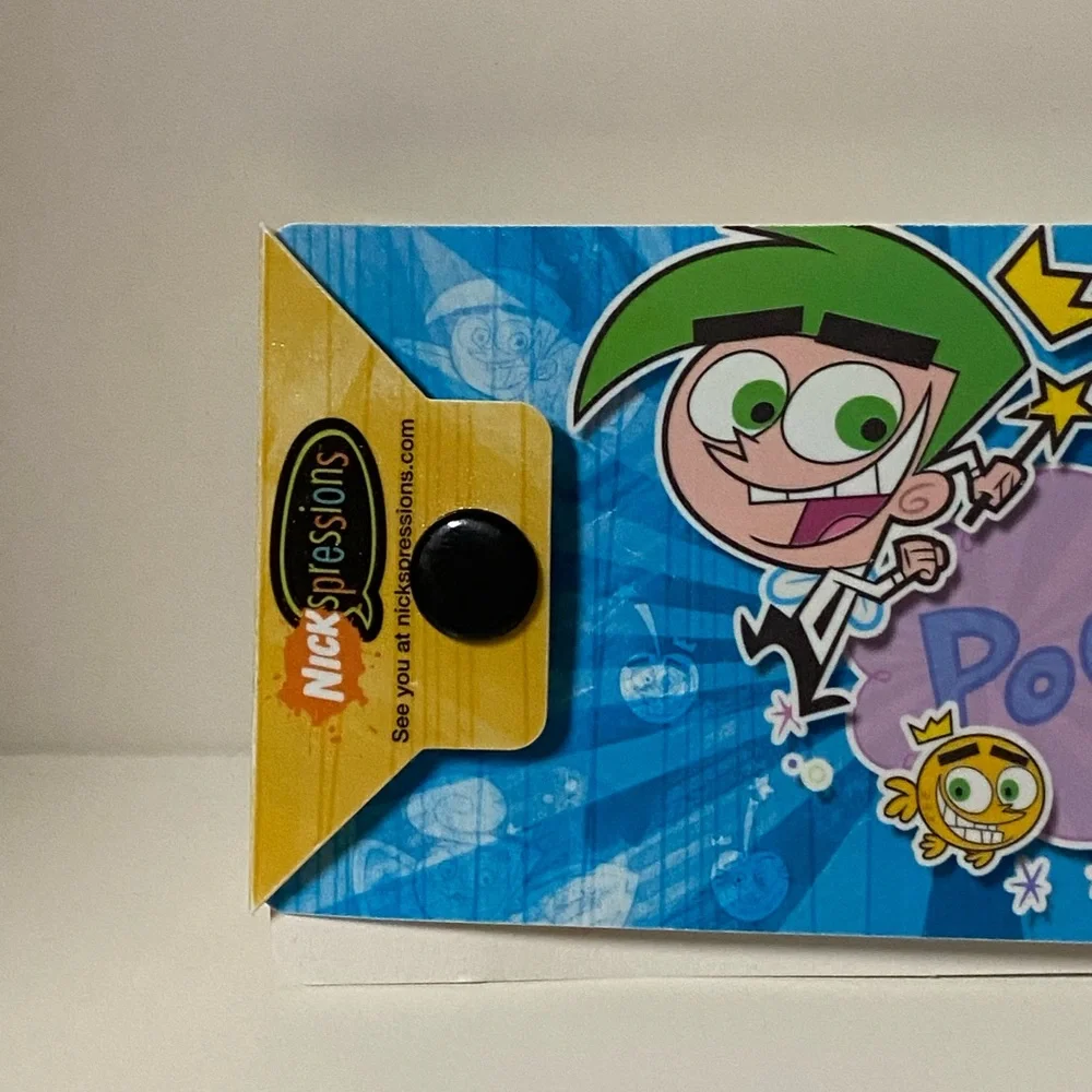 Nickelodeon Nickspressions Cards On The Run The Fairly Odd Parents Y2K Note Clip